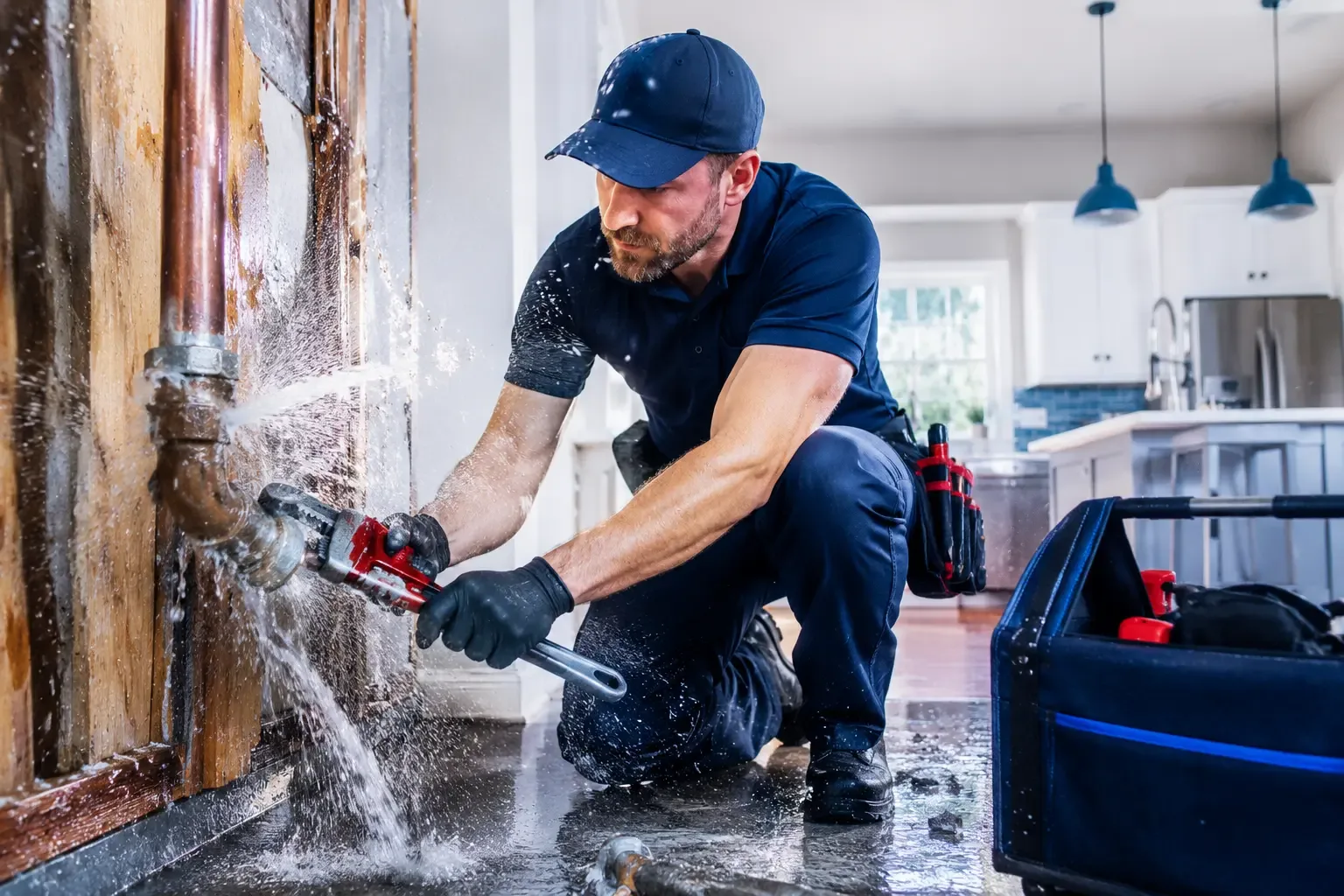 Local emergency pipe repair professionals in Breaks, VA